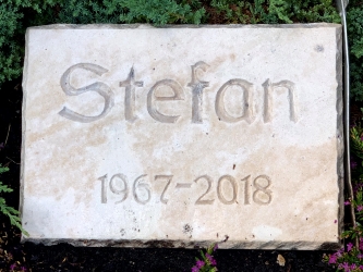 Grabsteinplatte Stefan