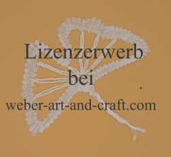 Sakrale Vorlagen zum Klöppeln, Mappe 1, Gingkoblatt